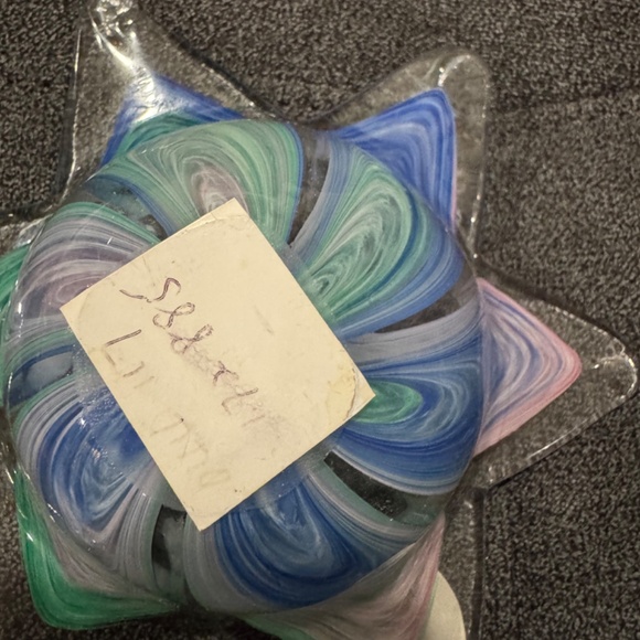NWT 3 Piece Murano Glassware Crystal Clear Made In Italy Bowl/Candle Holder Set - Picture 15 of 16